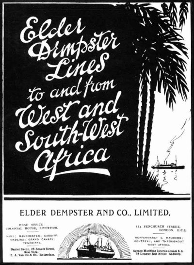 Elder Dempster 1927