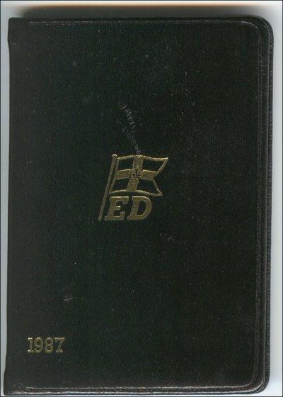 Elder Dempster diary