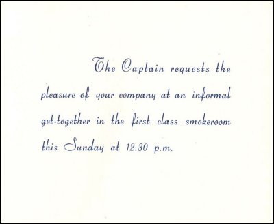 passenger invitation