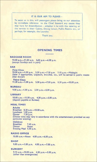 Passenger List - Accra