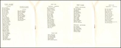 Passenger List - Accra