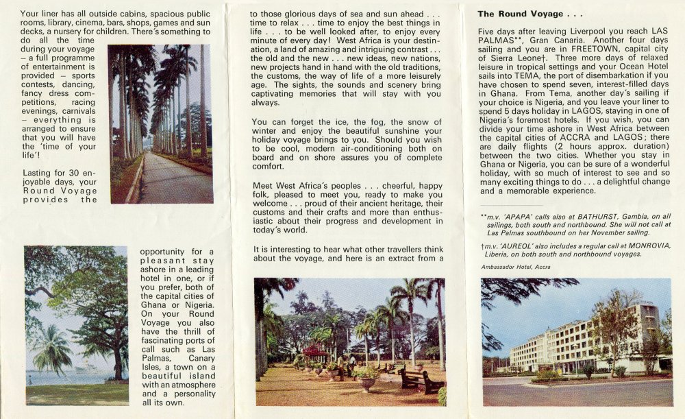 round voyages leaflet
