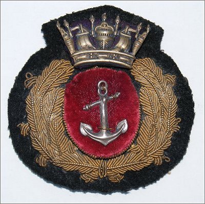 Merchant Navy cap badge
