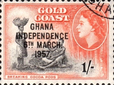 Ghana Independence Stamp