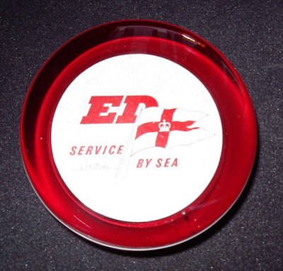 Elder Dempster paperweight