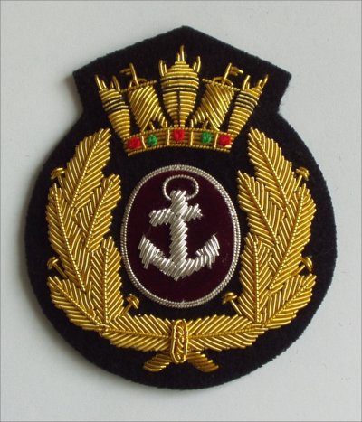Merchant Navy cap badge