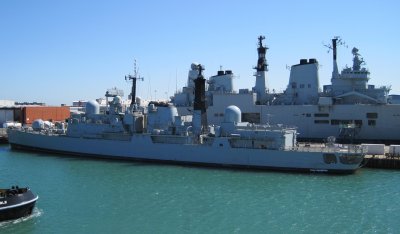 Liverpool and Ark Royal