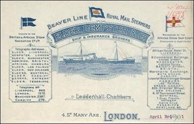 Elder Dempster - Beaver Line