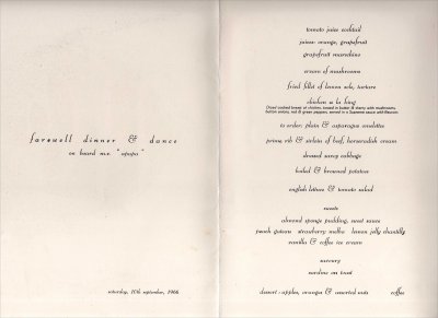 Apapa menu